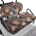 Bulopur Hunting Camo Golf Cart Seat Covers Club Car Precedent Golf Cart Seat Cover Blanket Towel for 2/4 Person Seats Removable Golfcart Accessories