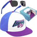 Spongebob | Minecraft | Fortnite | Super Mario | Kids Baseball Cap & Sunglasses with UV Protection, Gifts for Boys