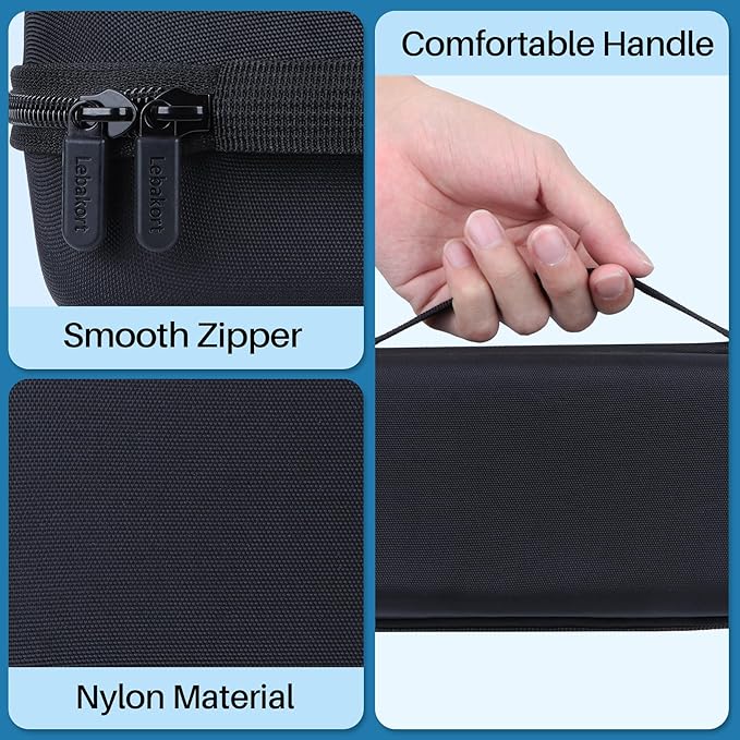 Lebakort Hard Case Compatible with Blue Tees Golf Player+ GPS Speaker (Black Case)