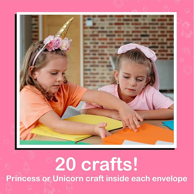 Craftikit® 20 Award-Winning Princess & Unicorn Crafts - Image 9