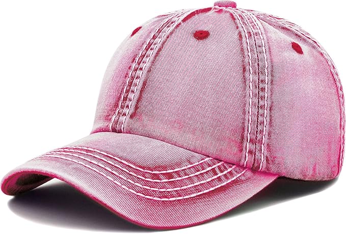 Baseball Cap Vintage Washed Hats Distressed Trucker Hat for Women Men