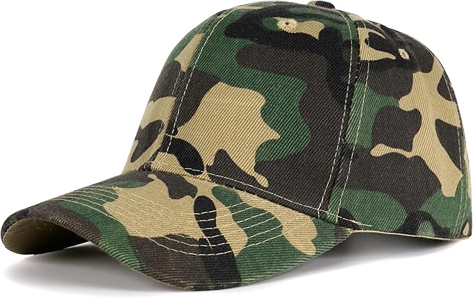 Edoneery Men Women Baseball Cap-Low Profile Adjustable Washed Cotton Golf Dad Hat