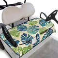 Golf Cart Seat Covers, Universal Golf Cart Seat Towel Blanket with 4 Front Pockets & Nonskid Bottom Fits for Club Car 2 Person Seats Golf Carts