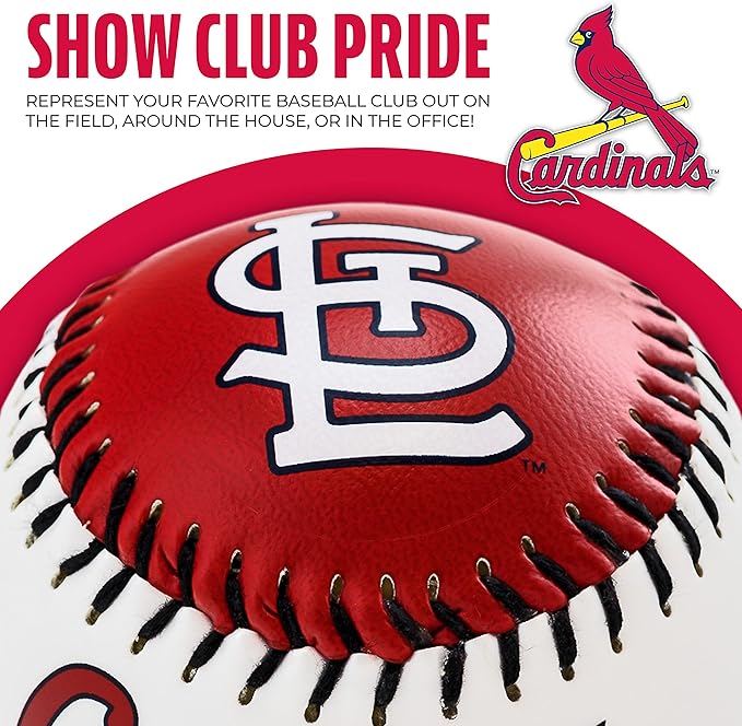 Franklin Sports MLB Team Soft Baseballs - Team Logo - Fan Shop Toy Baseball for Kids - Decoration for Desks and Office