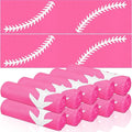 FuWeave 12 Pcs Sports Cooling Towels 30 x 9 Inch Baseball Basketball Softball Breathable Soccer Football Volleyball Microfiber Ice Towel Fast Drying for Party Favors Team Gift (Rose red)