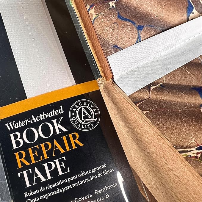Lineco, Water-Activated Book Repair Tape, - Image 6