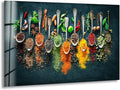 My Photostation.com 60WX40H'' Spoon Spices Glass Wall ArtTempered Glass by MyPhotostation