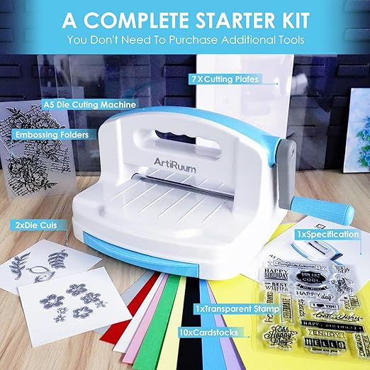 Manual Die Cutting & Embossing Machine, Portable Die Cut Machine - Image 6