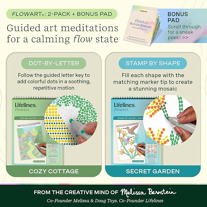 Lifelines FlowArt Activity Pad, Adults & Seniors - Image 2