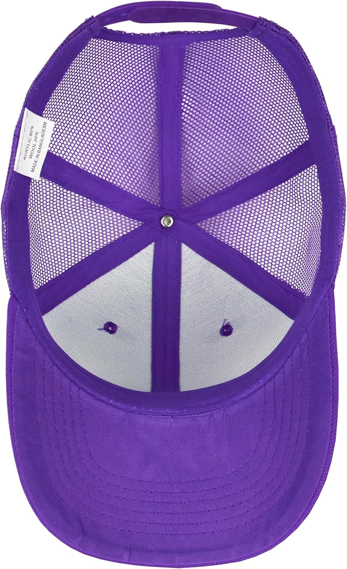 Gelante Mesh Trucker Hat Baseball Cap Structured Front Panel Wholesale LOT 12 Pack