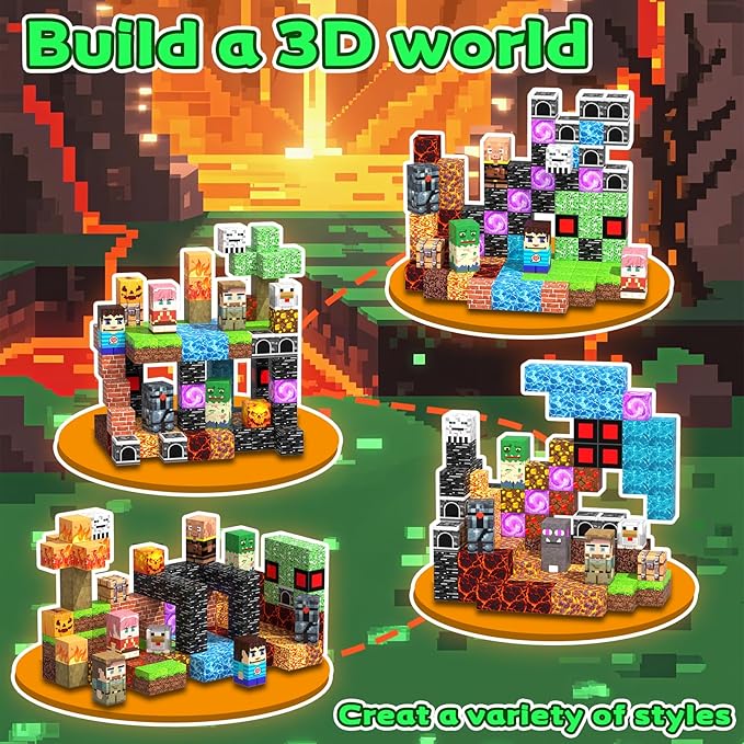 150 PCS Magnetic Building Blocks Toys - Image 5