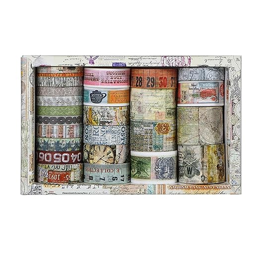 Vintage Washi Tape Set - Image 4