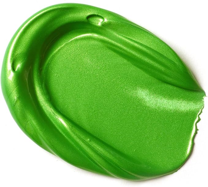 Liquitex BASICS Acrylic Paint, 118ml Tube, Metallic Green - Image 2