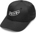 Volcom Unisex Adult Quarter Twill Hat – 6-Panel Adjustable Snapback Baseball Cap with Stone Logo