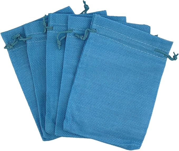 Palmhomee Pack of 25 Burlap Gift Bags - Image 4