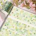 Green PET Tape for Journal Scrapbooking by SitsinkArtCraftsTools