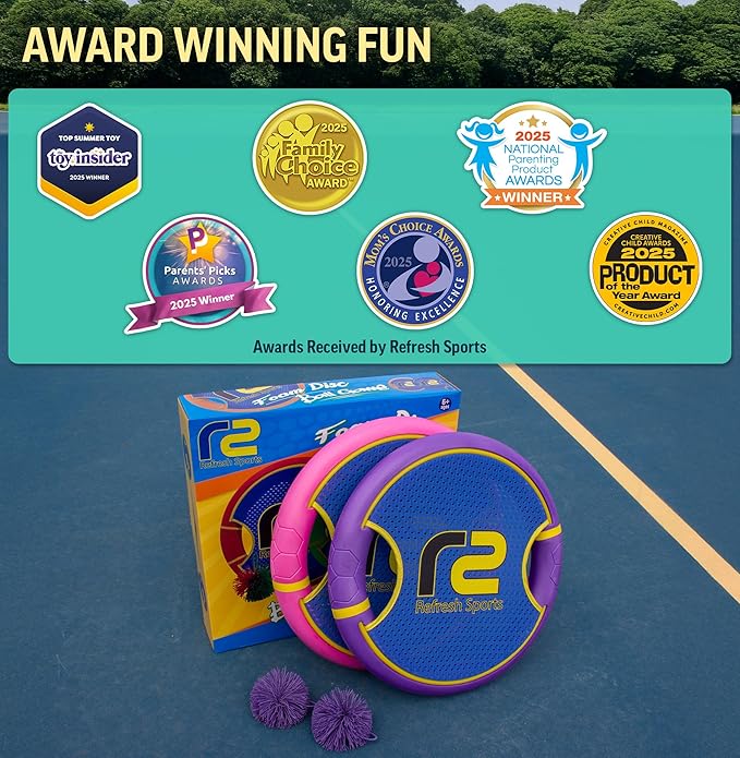 Fun Bouncy Paddle & Stringy Ball Toss & Catch Game - Image 7