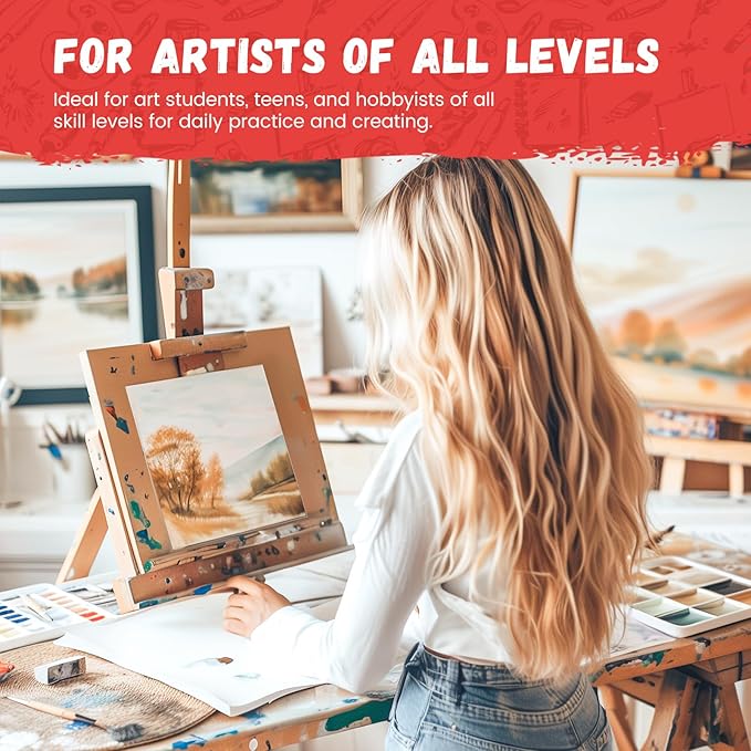 Simetufy 30 Pack 9x12 Inch Canvas Boards - Image 5