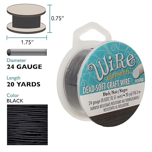 The Beadsmith Wire Elements Craft Wire – Tarnish Resistant, Soft Temper - Image 2