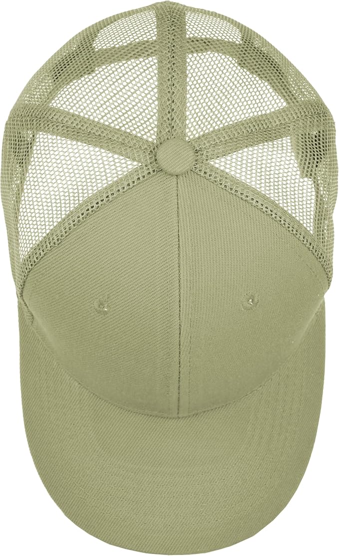 Gelante Mesh Trucker Hat Baseball Cap Structured Front Panel Wholesale LOT 12 Pack