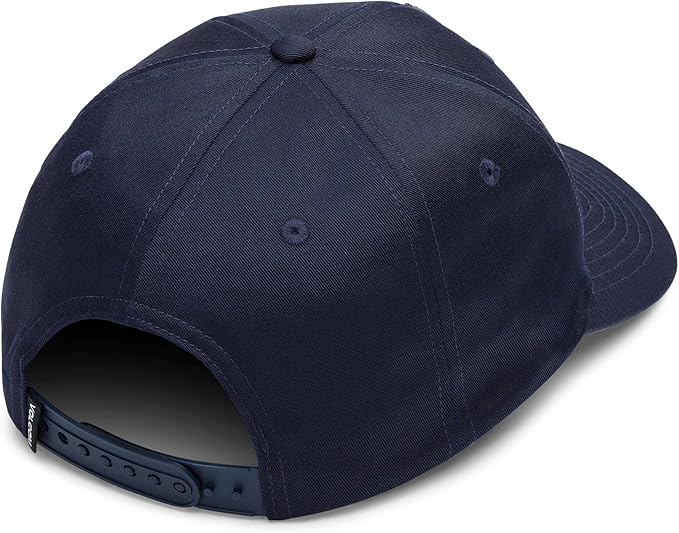 Volcom Unisex Adult Quarter Twill Hat – 6-Panel Adjustable Snapback Baseball Cap with Stone Logo