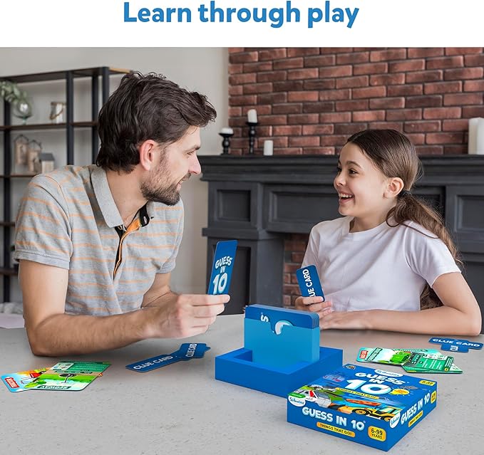 Skillmatics Guess in 10 Things That Go, Kids Who Love Card Games, Educational - Image 4