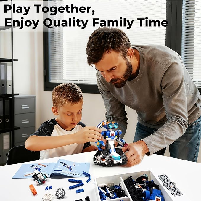 STEM Robot Toy 6-in-1 Robot Building Kit - Image 8