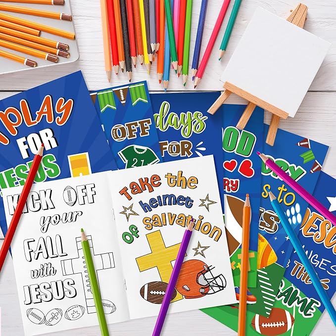JAPBOR Football Coloring Books for Kids - Image 5