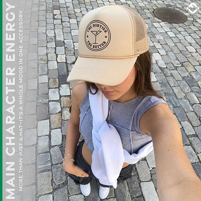 Funky Junque Premium Mesh Snapback Trucker Hat - Stylish Comfort for All - Patriotic, Humor & More