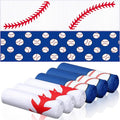 FuWeave 6 Pcs Sports Cooling Towels Baseball Basketball Softball Breathable Soccer Football Volleyball Microfiber Ice Towel Fast Drying for Party Favors Team Gift (Baseball,40 x 12 Inch)