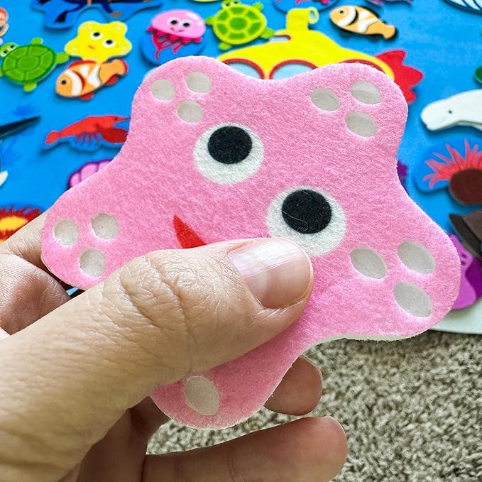 QUOKKA Ocean Felt Board for Toddlers - Image 8