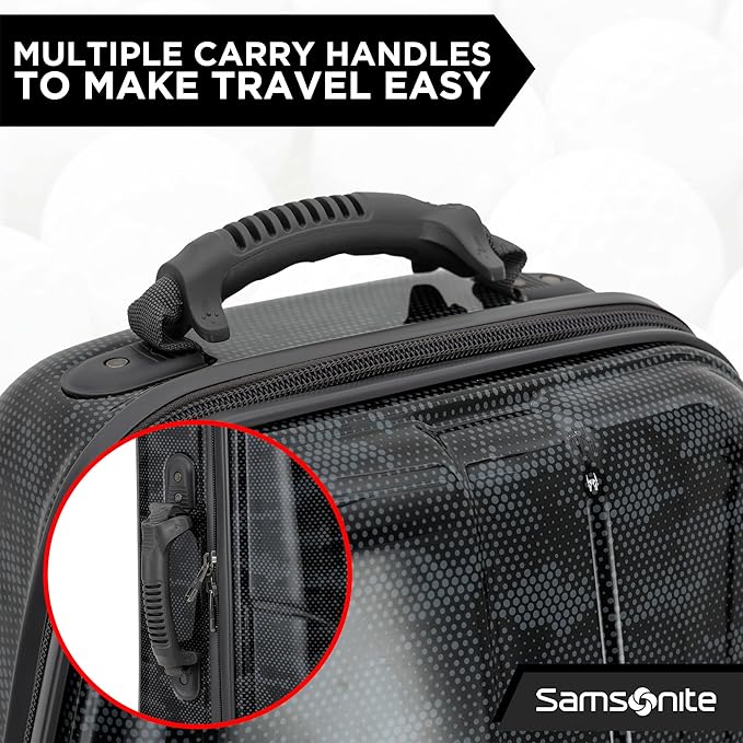 Samsonite Tour Classic Golf Hard Case Golf Travel Bag, Lightweight & Durable ABS Shell, 360 Degree Multi-Directional Wheels