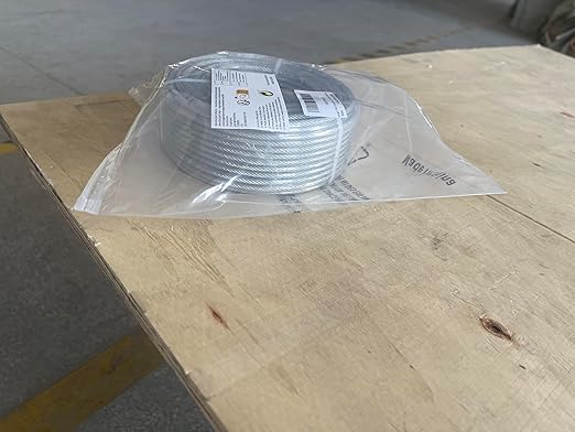 3/16" Wire Rope, 100Ft PVC Coated Steel Cable 7×7 Strand Core, Ideal Cable - Image 12