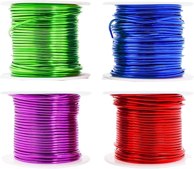 Mandala Crafts 16 Gauge Anodized Aluminum Craft Wire by MandalaCrafts
