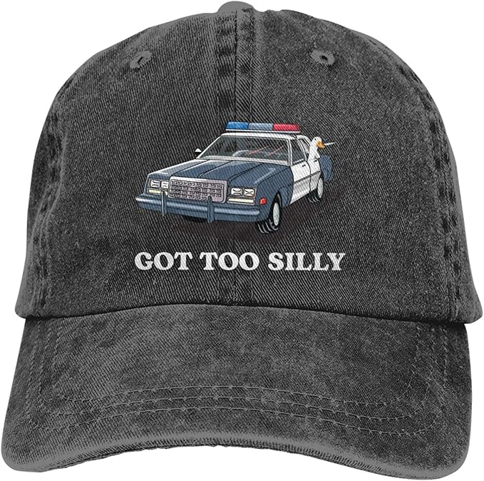 Funny Goose Hat Silly Goose On The Loose Hat Men Baseball Hats Funny Cap