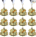 Ecation Medals with Neck Ribbons Soccer Awards Medals Baseball Team Awards Softball T-Ball Flag Football Trophy for Kids Sports Competitions Celebration Gift