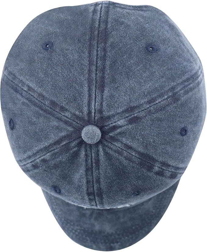The Guitar Father Hat for Men, Vintage Cotton Embroidered Guitar Decor Dad Baseball Cap