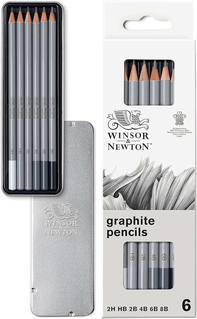 Winsor & Newton Studio Collection Artist Pencils, Graphite Pencils by WinsorNewton