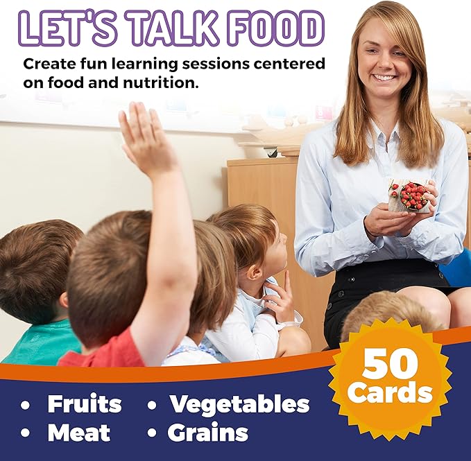 50 Food Double Sided Flash Cards - Image 4