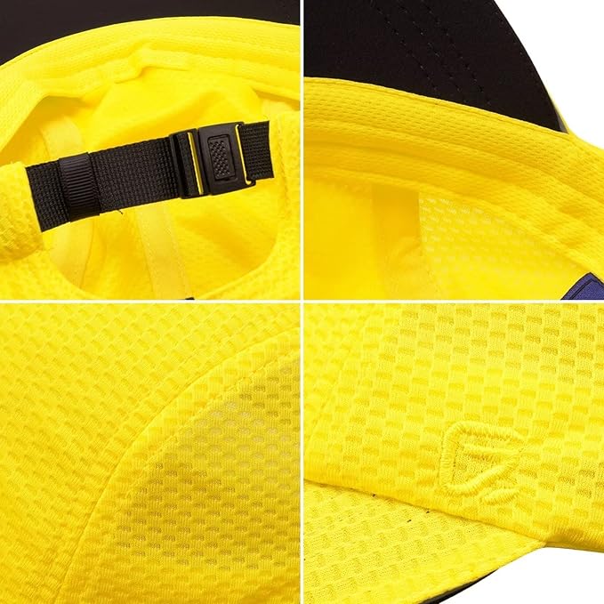 GADIEMKENSD Women's Race Day Running Cap Performance Mesh Hat - Excellent Ventilation, Lightweight, Reflective Safety
