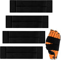Glove Wrap Band, 4 PCS Baseball Glove Strap, Softball and Baseball Glove Strap Elastic Glove Wrap Softball Baseball Glove Accessories for Quickly Keep the Pocket Formed Fit All Gloves