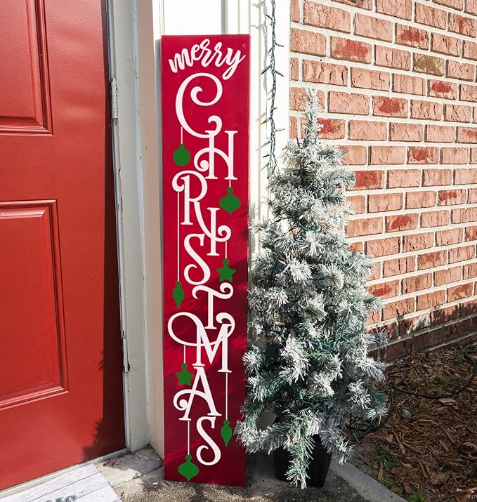 Christmas Stencils for Painting on Wood 35.4" Large Believe Let it Snow Stencil - Image 4