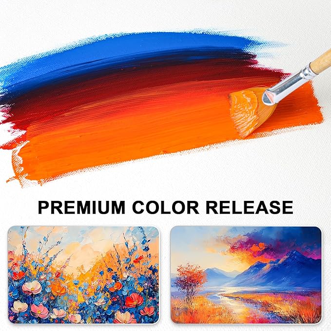 Nicpro 36pcs Paint Brush Set, Professional Paintbrushes - Image 5
