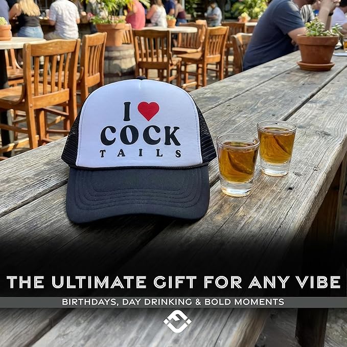 Funky Junque Premium Mesh Snapback Trucker Hat - Stylish Comfort for All - Patriotic, Humor & More