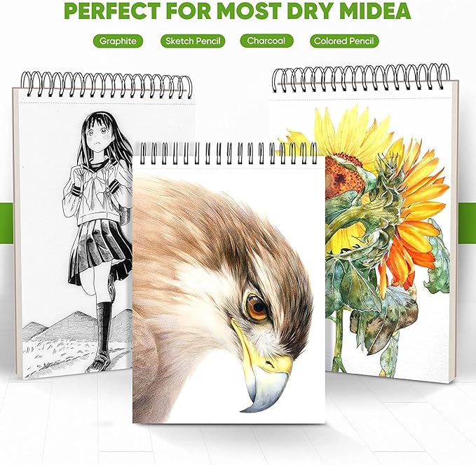 Professional Drawing Supplies for Sketch, Pastel Pencils & Sticks. Soucolor - Image 3