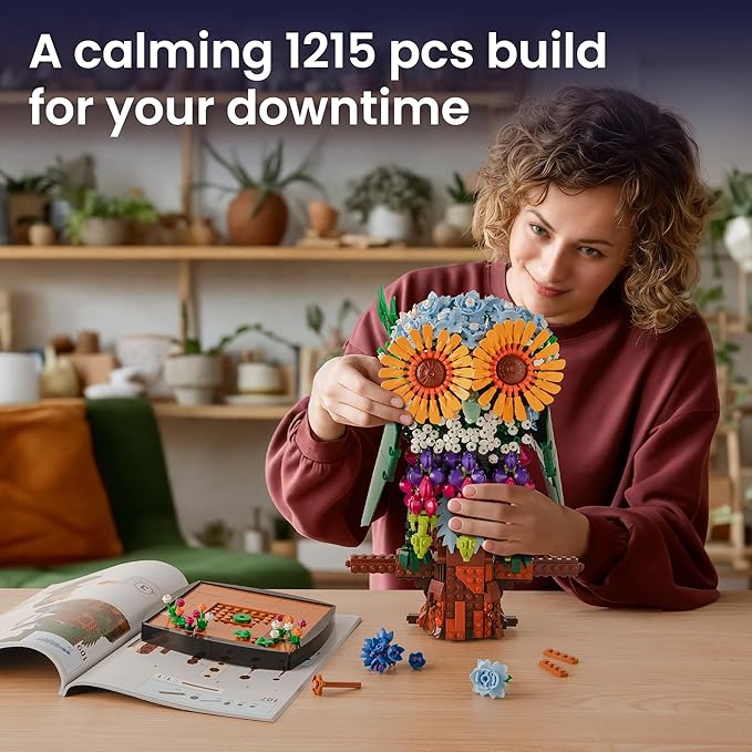 Sillbird Flower Owl Building Set - Image 6
