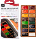 Viviva Colors Travel Watercolor Paint Set by VivivaColors