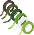 6 Rolls Floral Tape, 1/2" by 180 Yard Green Flower Tape, Flower Tape by SOCNITC