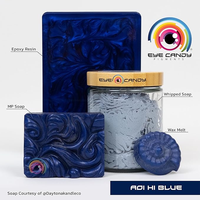 Eye Candy Pigments Premium Blue Mica Powder - Image 2