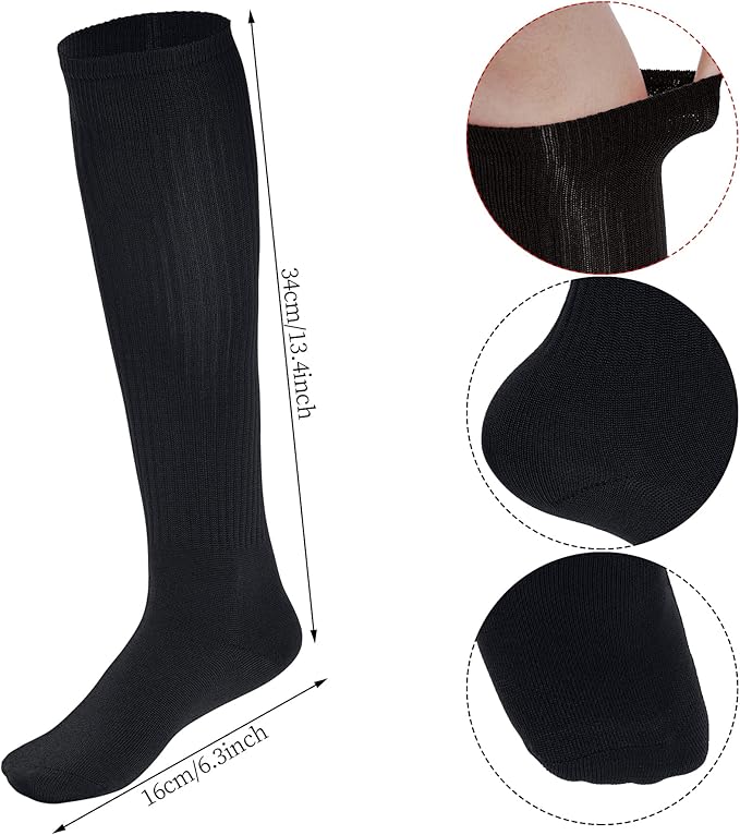 Dxhycc Youth Baseball Socks and Belt Combo Set Softball Baseball Socks and Elastic Waist Belt for Youth Boys Girls